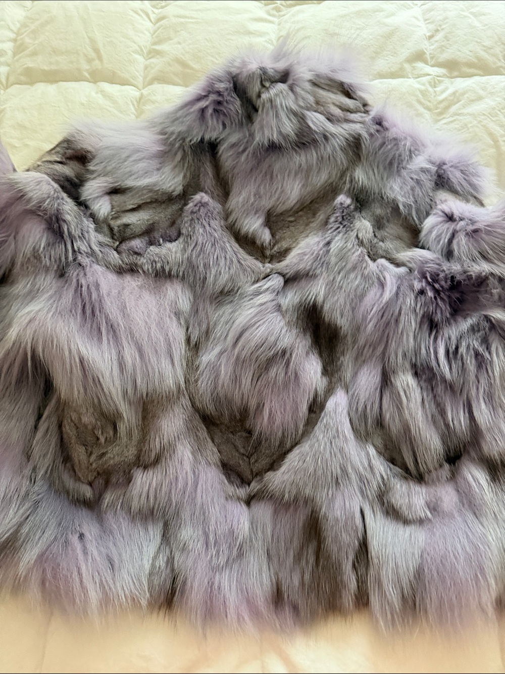 Fur Mauve Collared Jacket - Picture 9 of 12